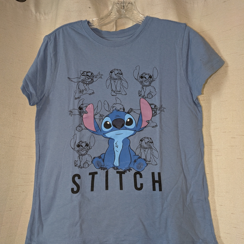 Disney Blue Stitch Short Sleeve Tee